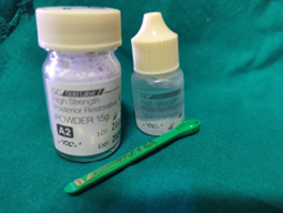 Figure 4: Glass Ionomer Cement Type IX.