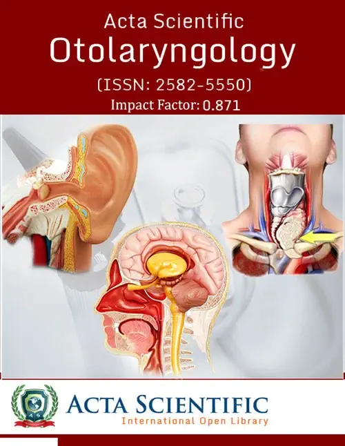 Acta Scientific Otolaryngology